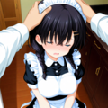メイドさんの頭を撫でてみた 3枚目
