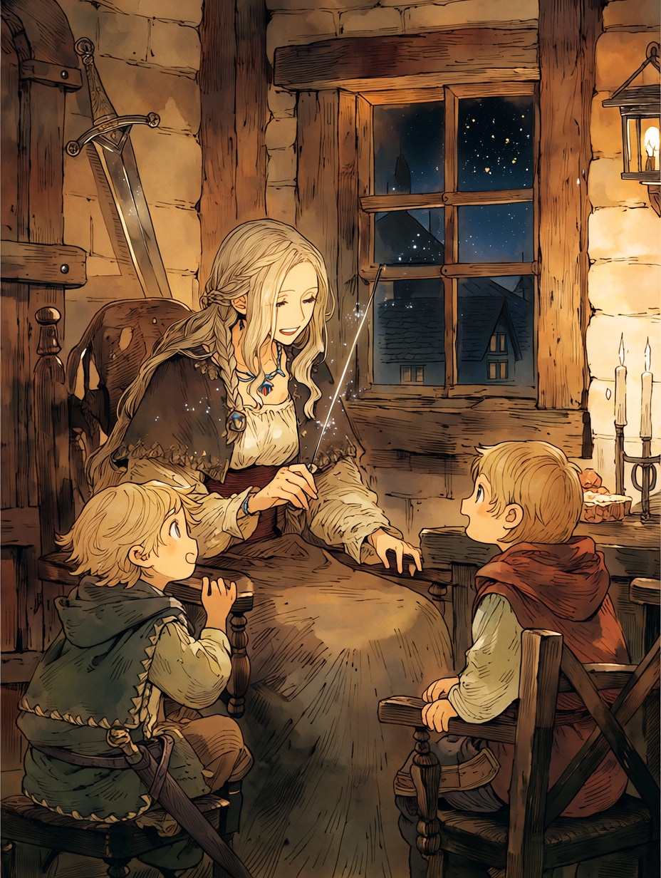 騎士と村娘50 | の人気AIイラスト・グラビア