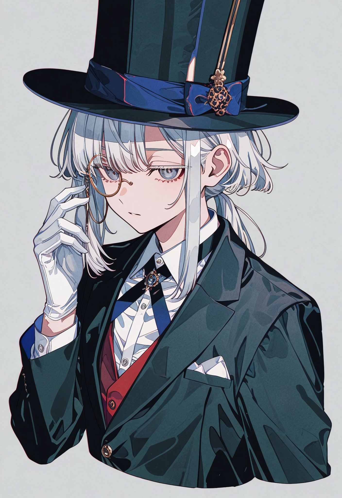 モノクルガール | の人気AIイラスト・グラビア