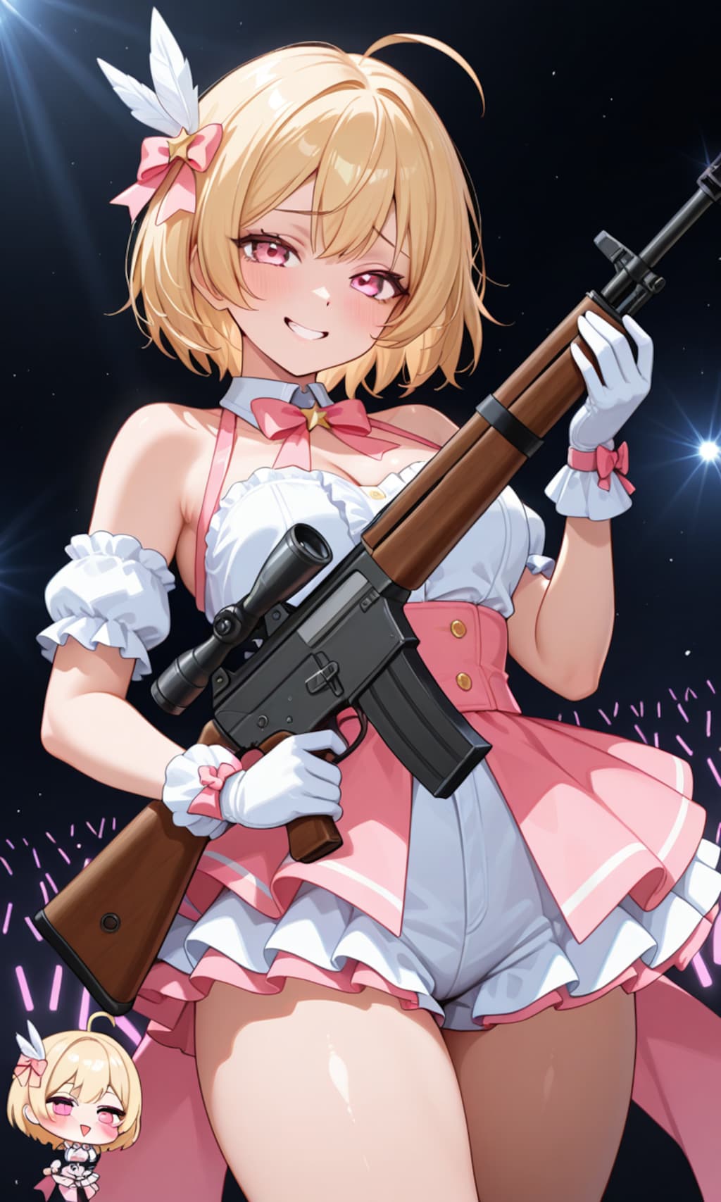 戦うアイドル
