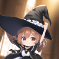 チビ魔女の帽子 3枚目