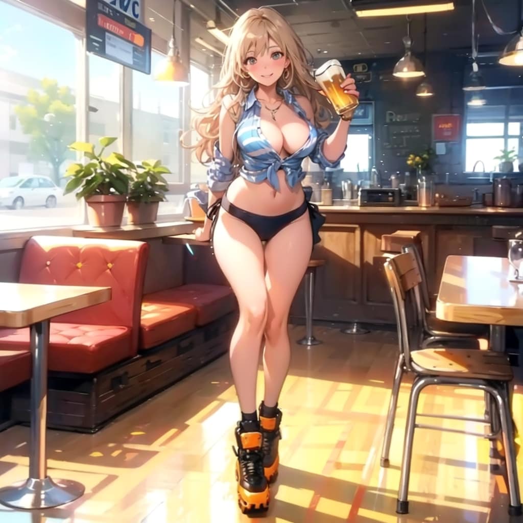 ダイナーの看板娘2