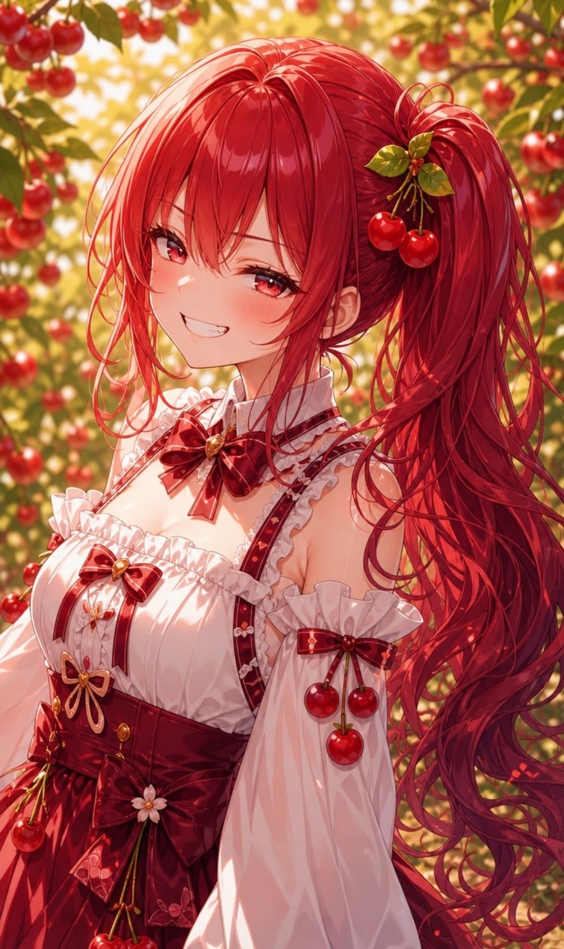 小悪魔笑顔のチェリーちゃん🍒✨