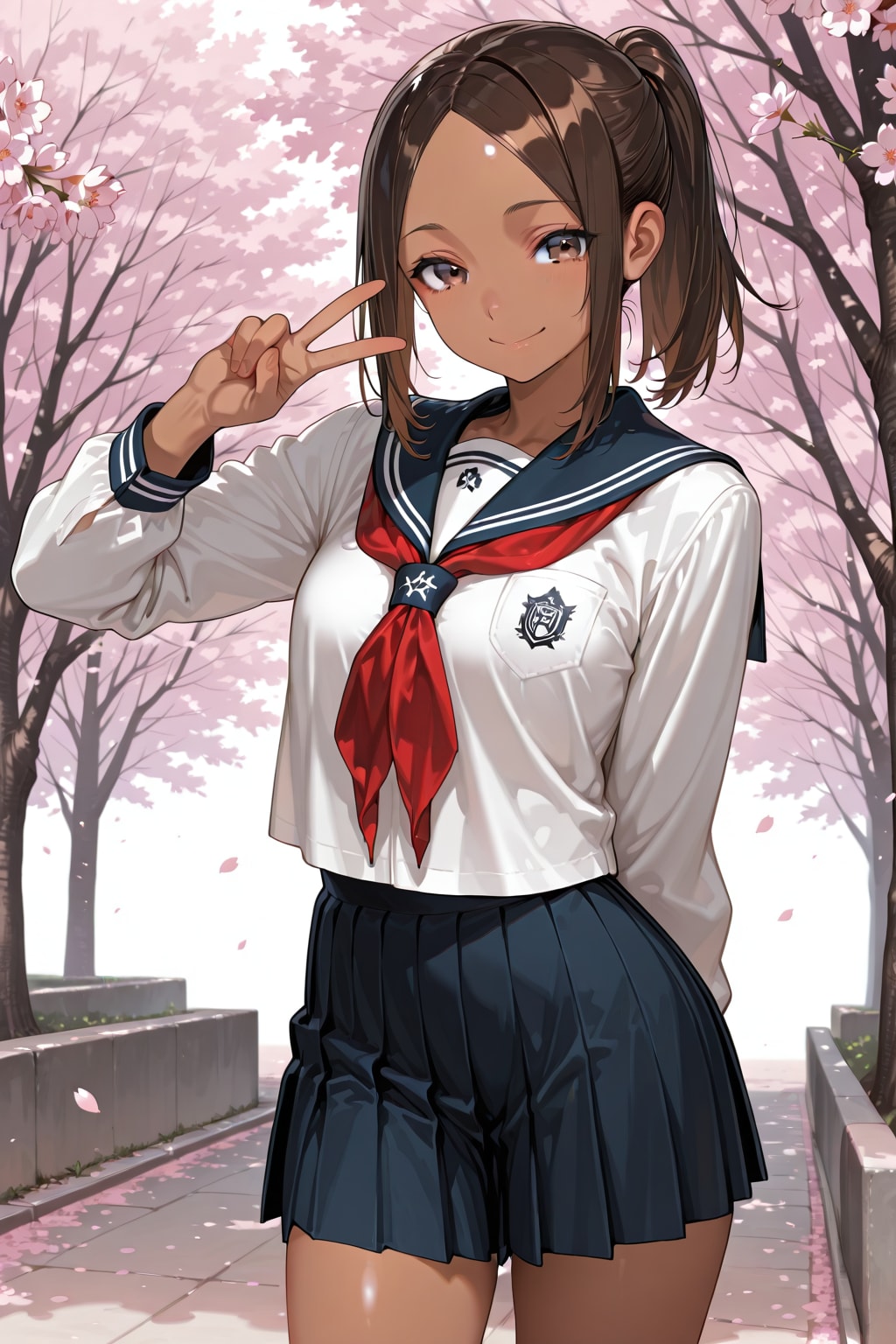 ちちぷい学園入学式 | の人気AIイラスト・グラビア