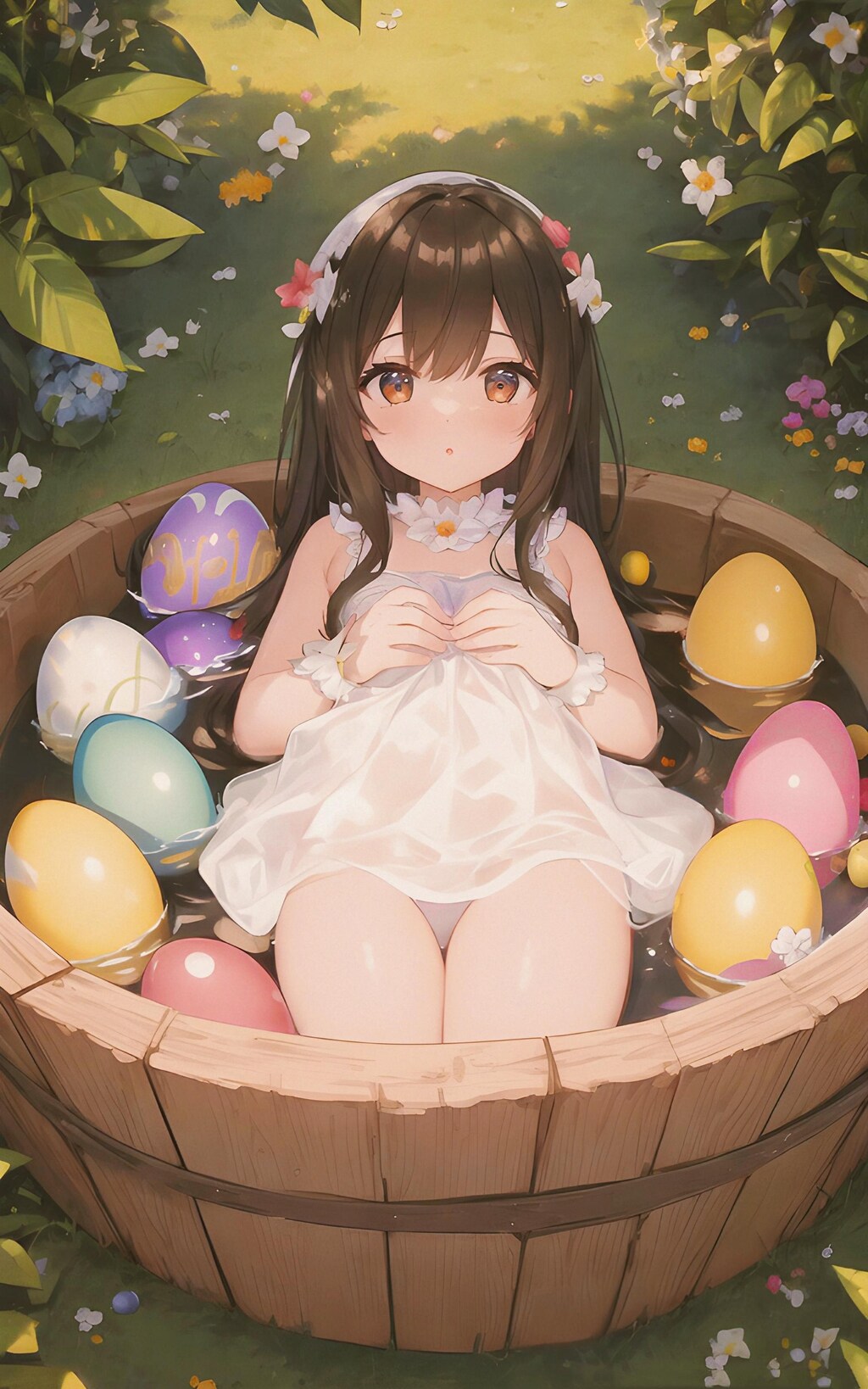 velikonočno jajce tega dekleta