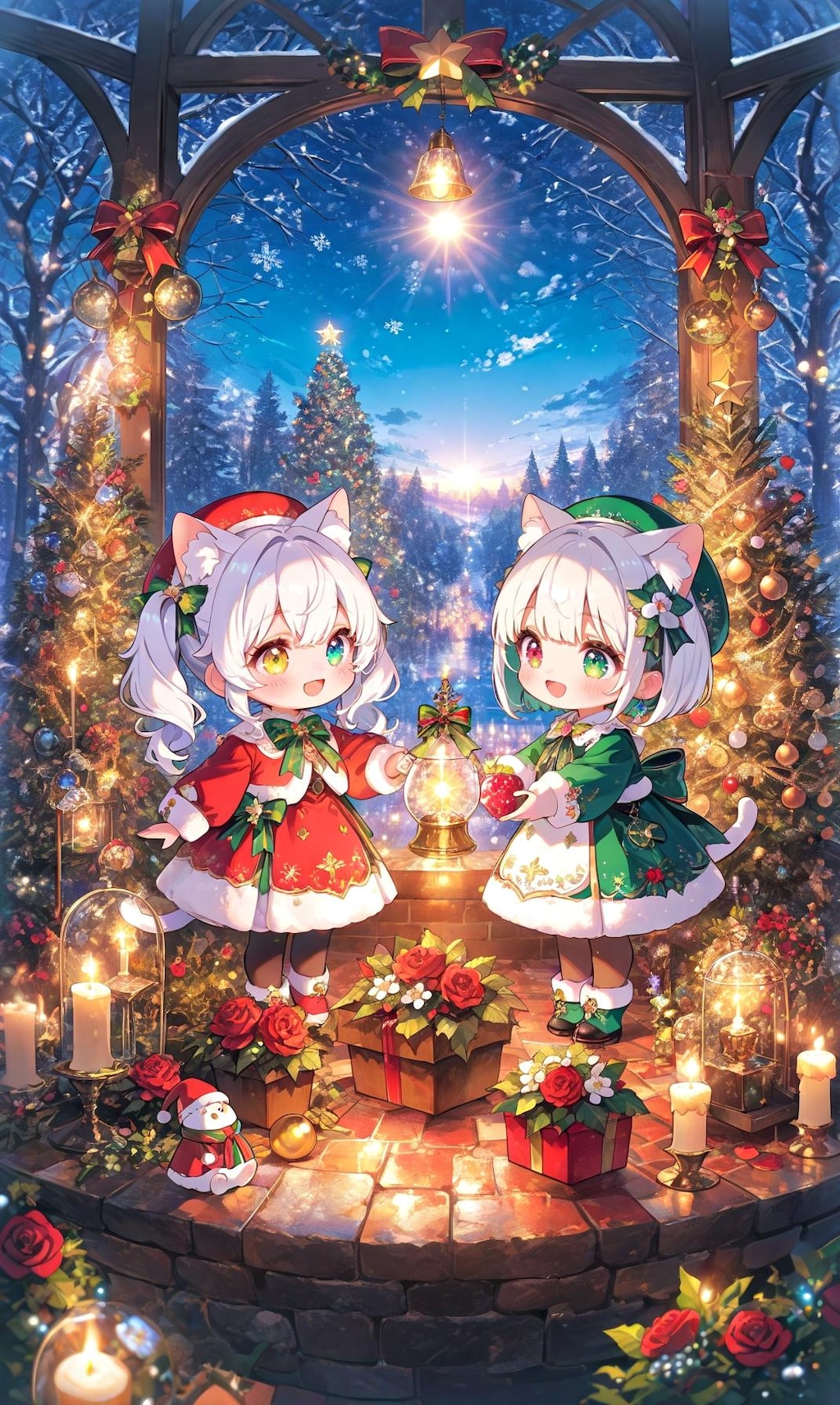 🎄Xmasぽいイラスト2️⃣