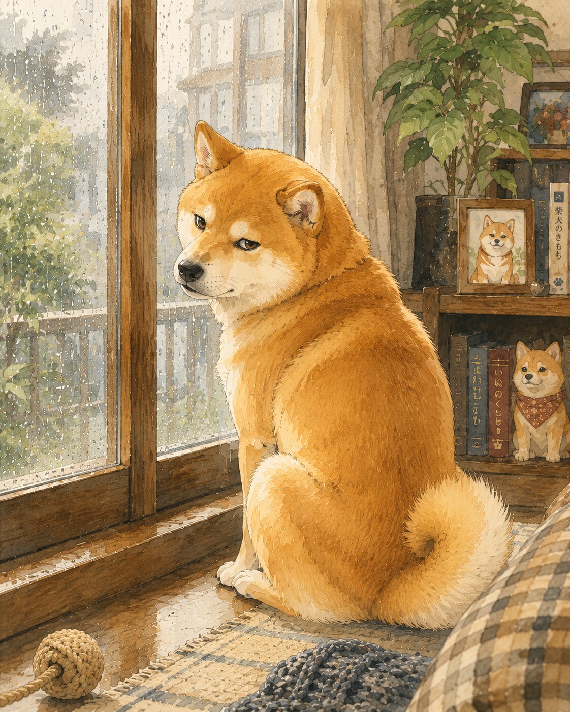 ご主人。散歩は？