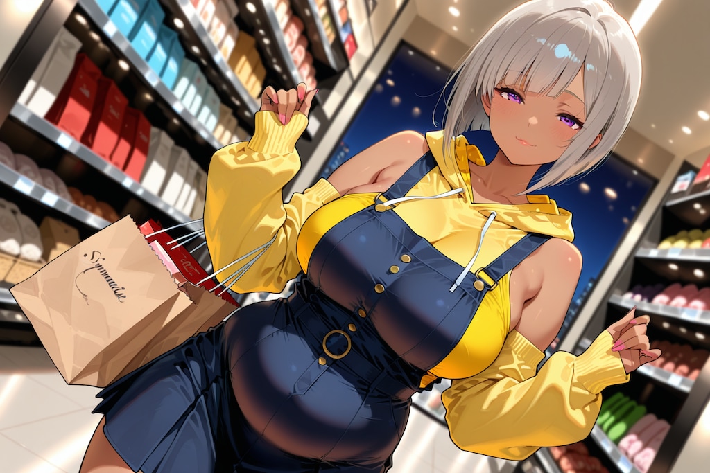 ギャルに時間を使いすぎてしまったので、機嫌取りのショッピングがギャルにばれて機嫌取り