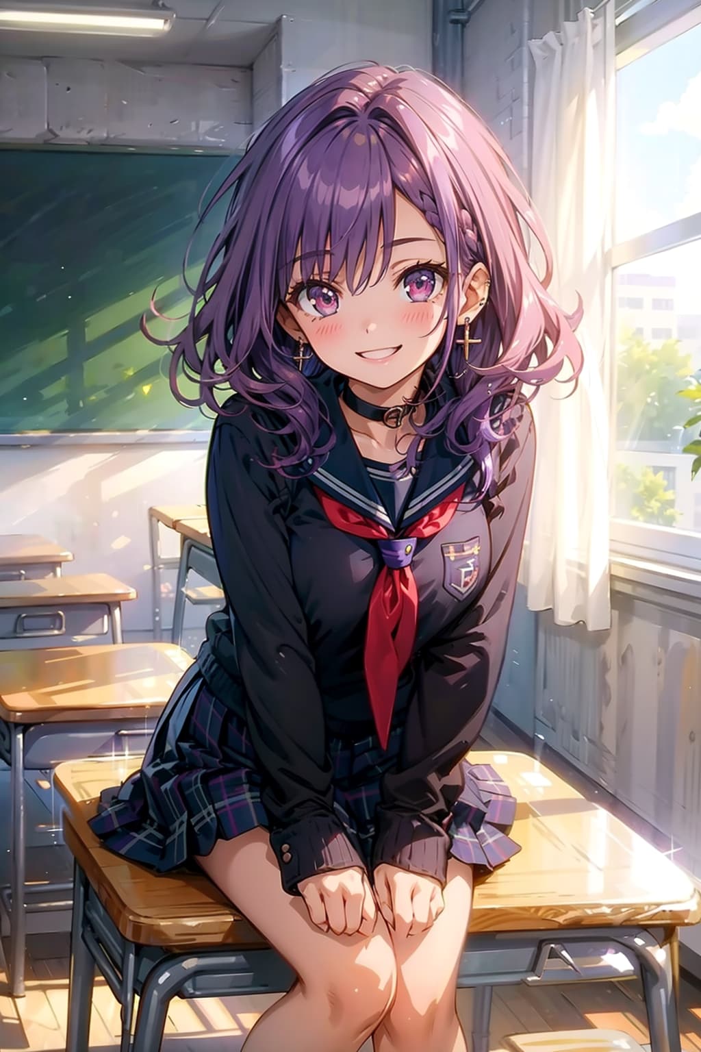 教室 | の人気AIイラスト・グラビア