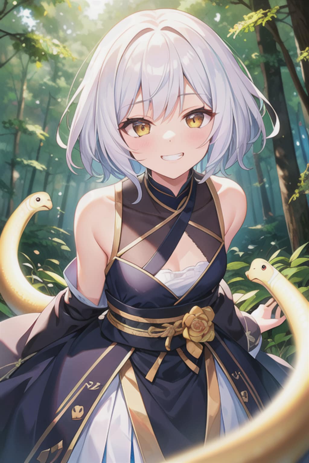 抜け忍風ヘビ神様