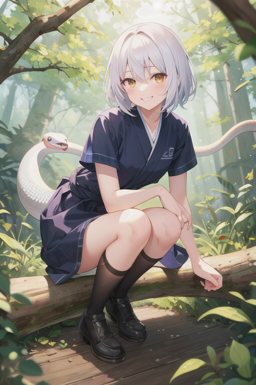 抜け忍風ヘビ神様