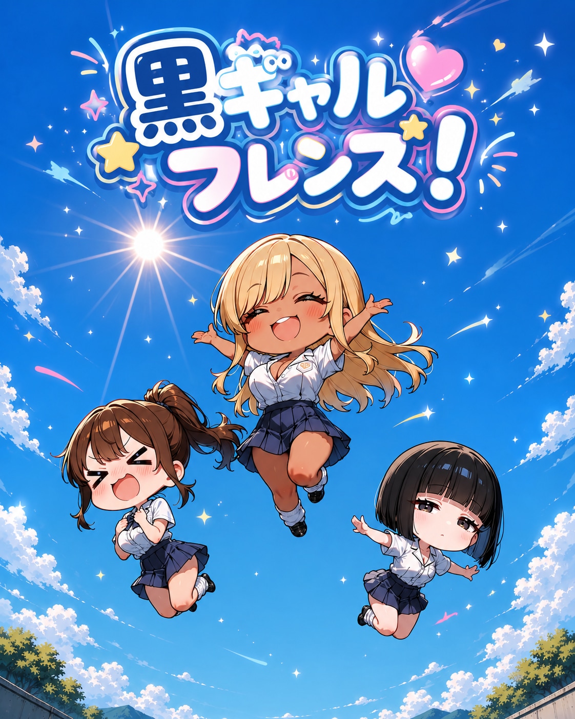 【OPタイトルED】黒ギャルフレンズ