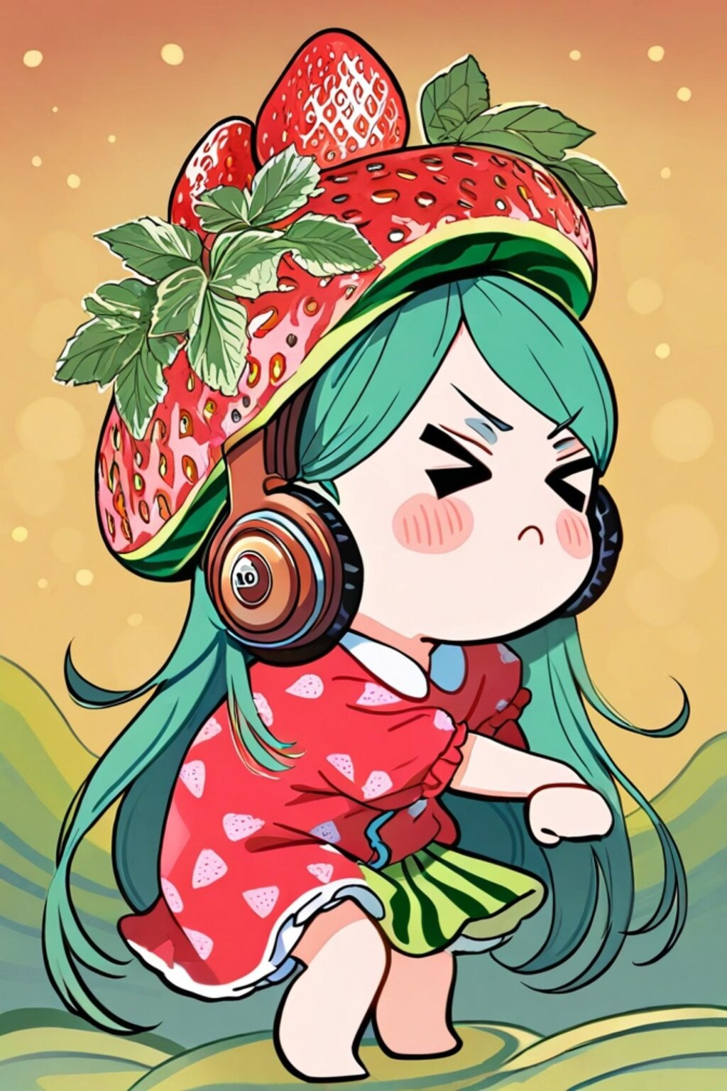 緑髪ちゃん