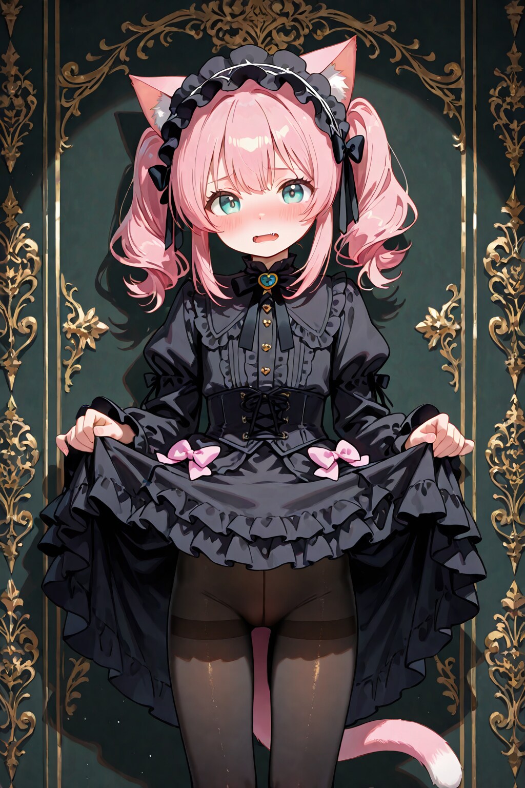 今日の猫耳ピンクちゃん【R-15】