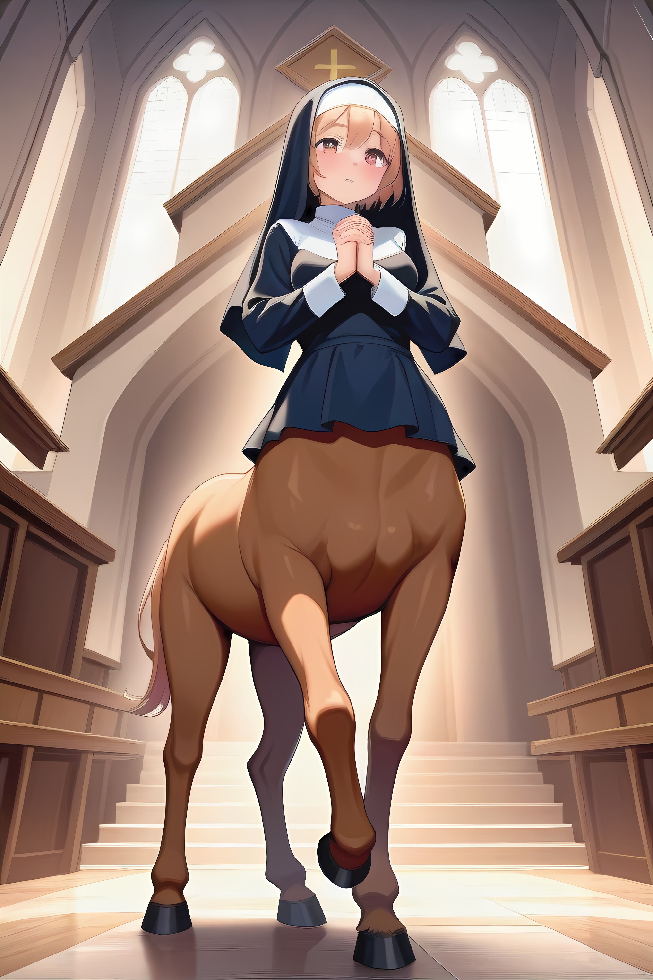 シスターケンタウロス | の人気AIイラスト・グラビア