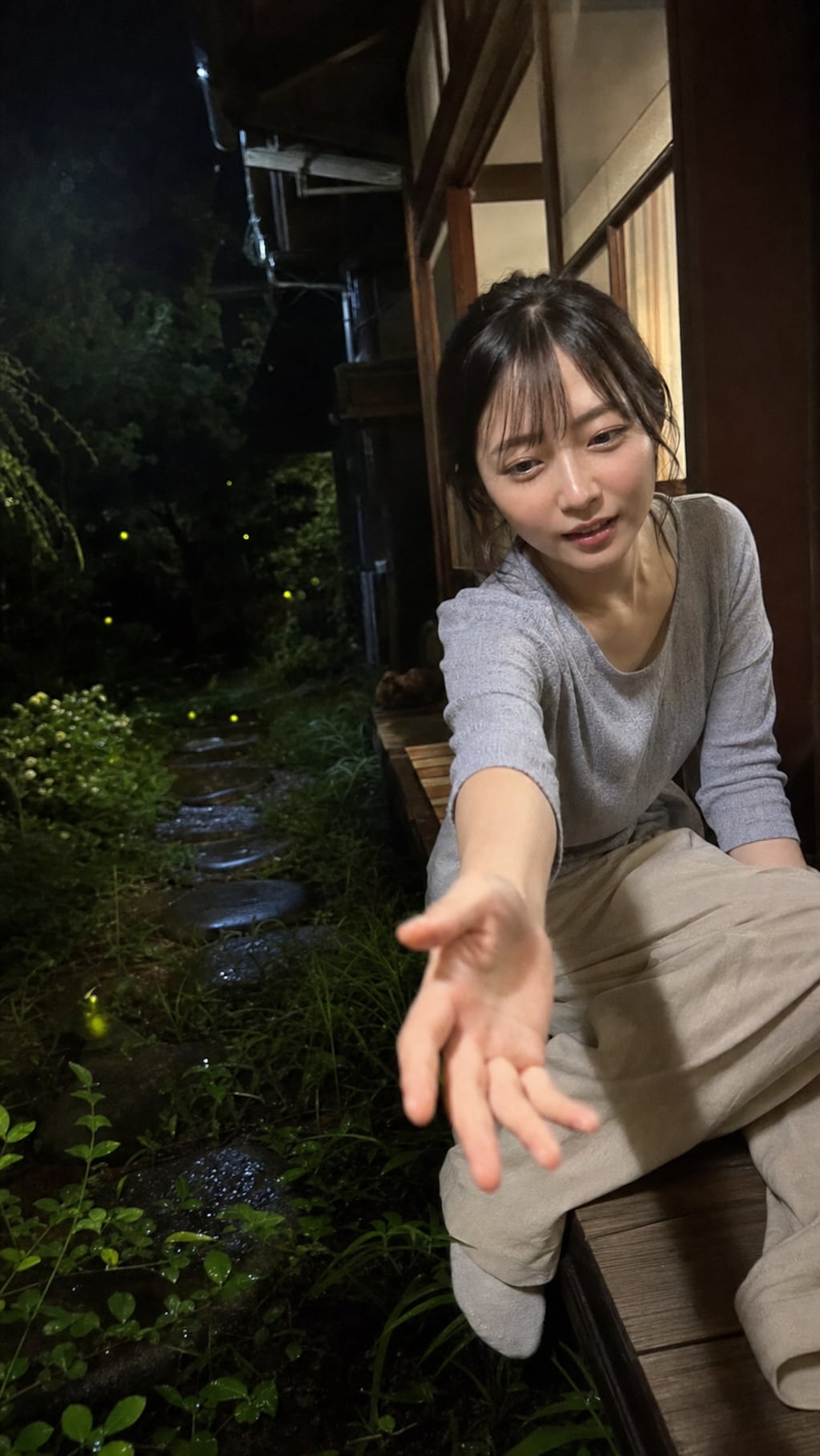 Fireflies Beyond the Veranda