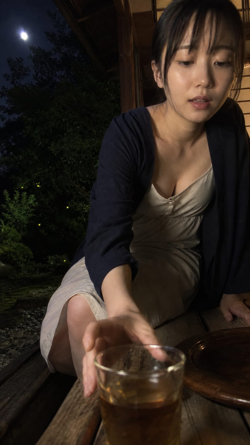 Fireflies Beyond the Veranda