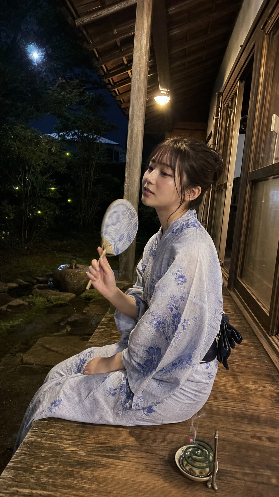 Fireflies Beyond the Veranda