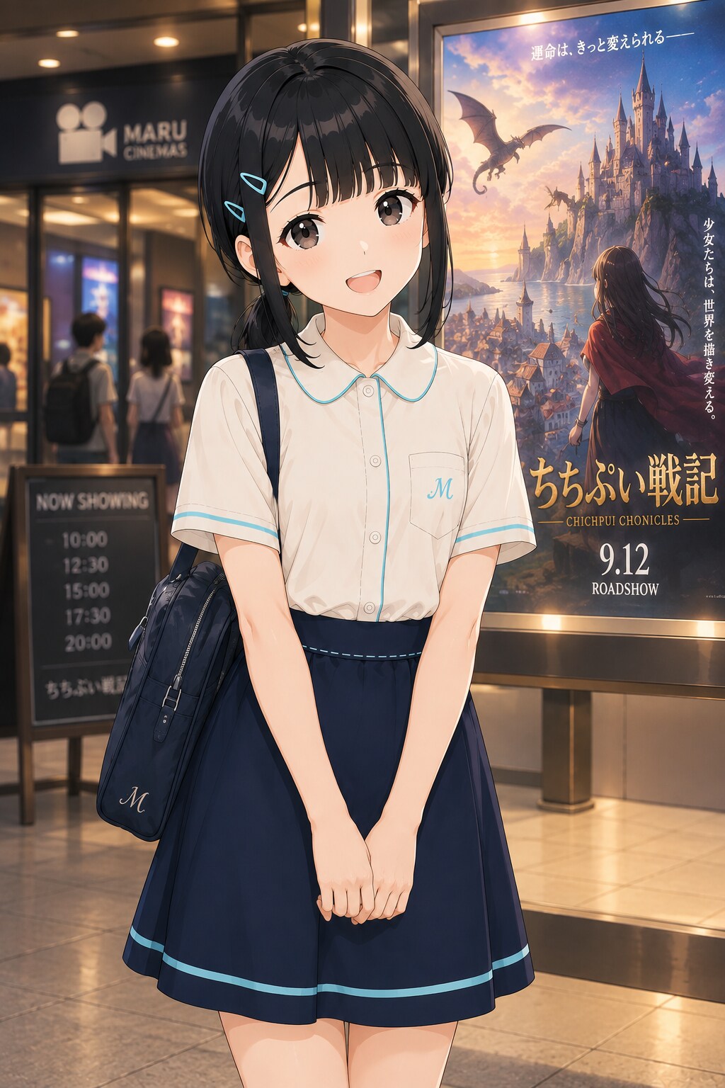 架空制服女子４３　寧々ちゃん | の人気AIイラスト・グラビア