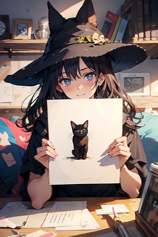 猫を描いてもらった | の人気AIイラスト・グラビア