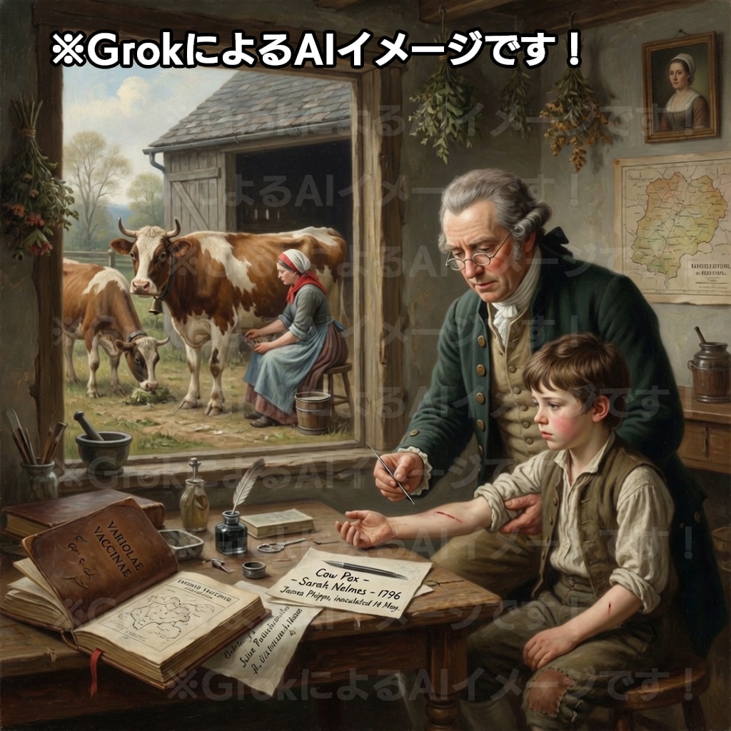[今日は何の日 5/14] 種痘記念日 | の人気AIイラスト・グラビア