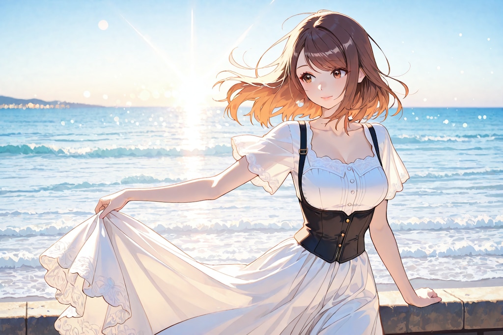 聖騎士さん(pinafore dress)②