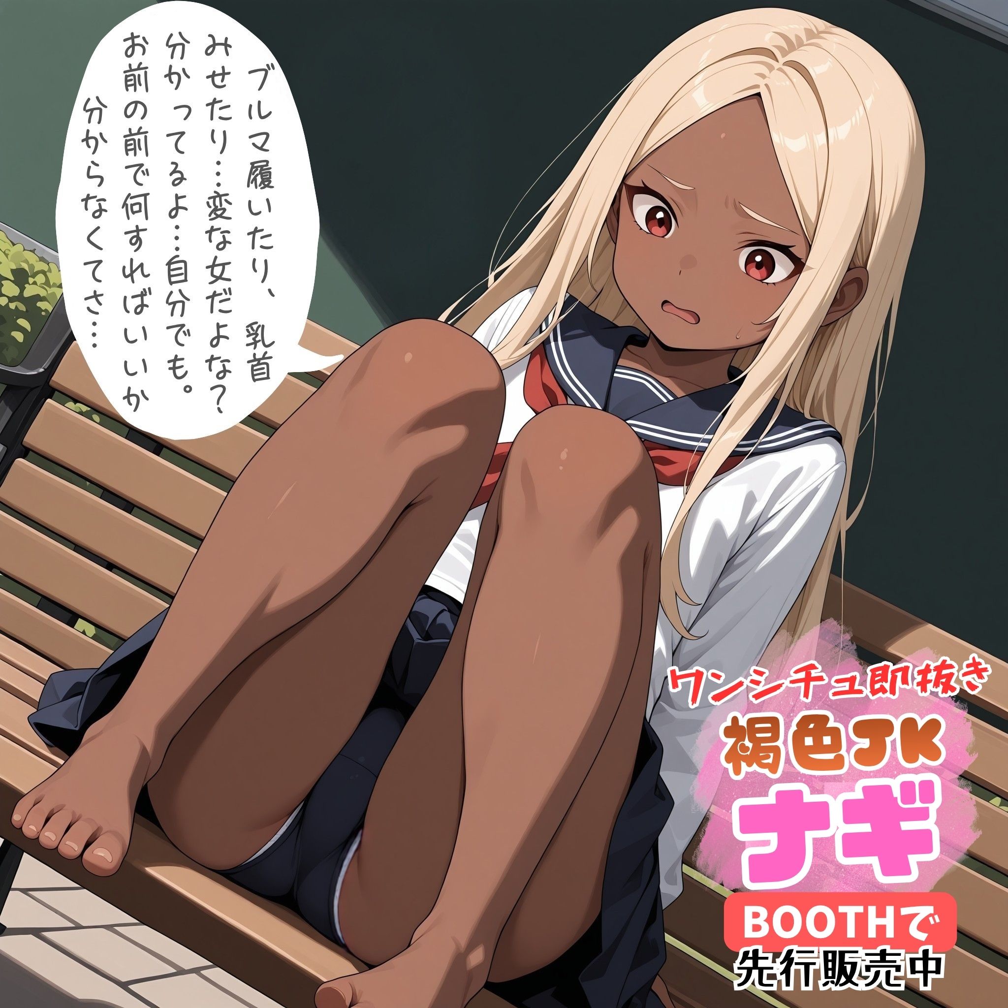 お股が気になって大事な話が伝わってこないナギさん