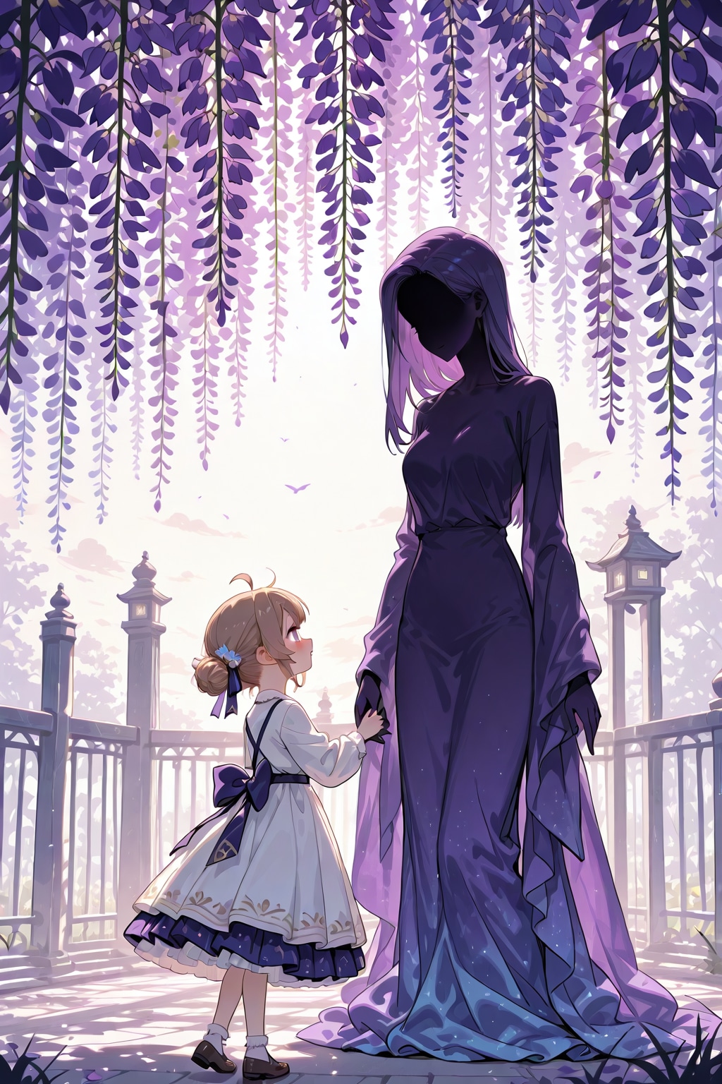 藤棚の下の幻