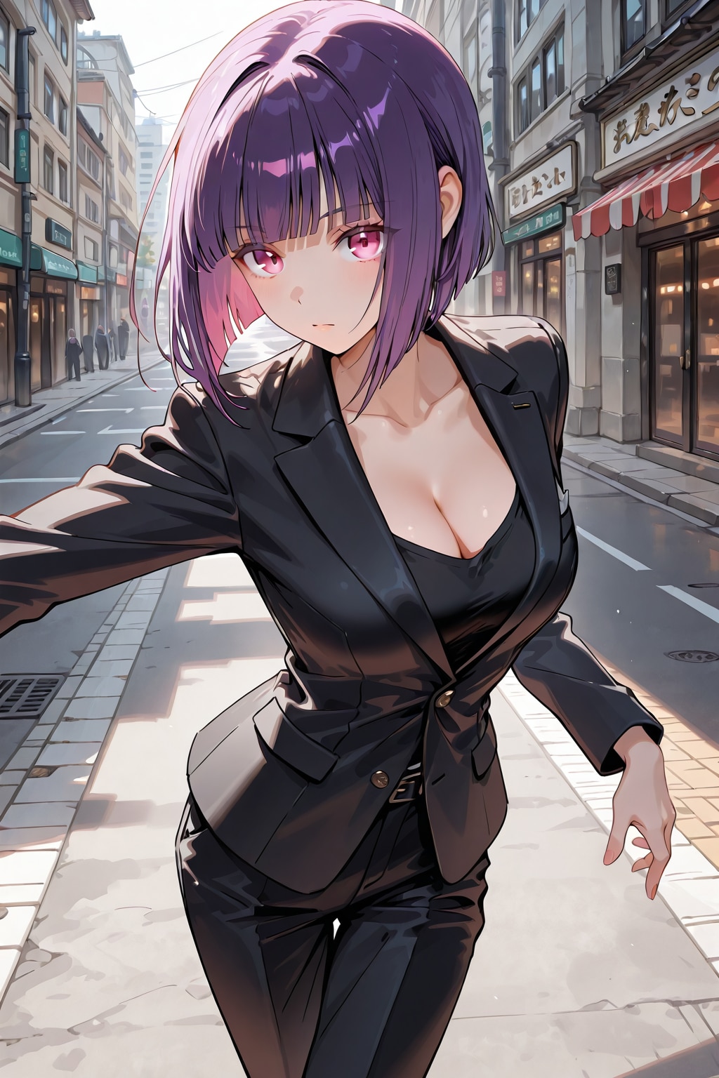 スーツ姿の素敵な姉様