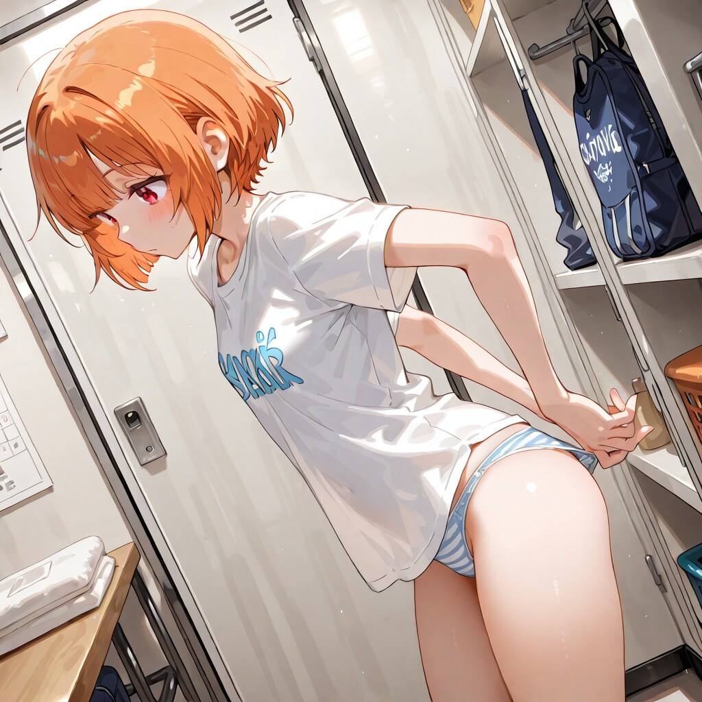 今日は縞パン