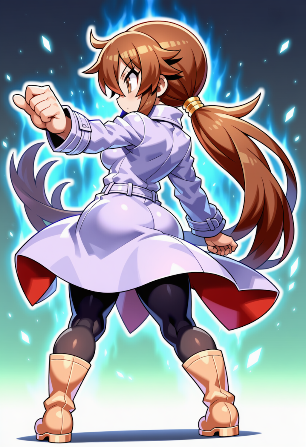 後ろ向きキャラを出すための研究