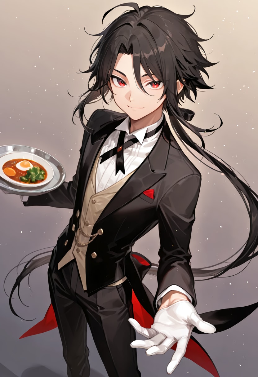 執事風仲居さん | の人気AIイラスト・グラビア