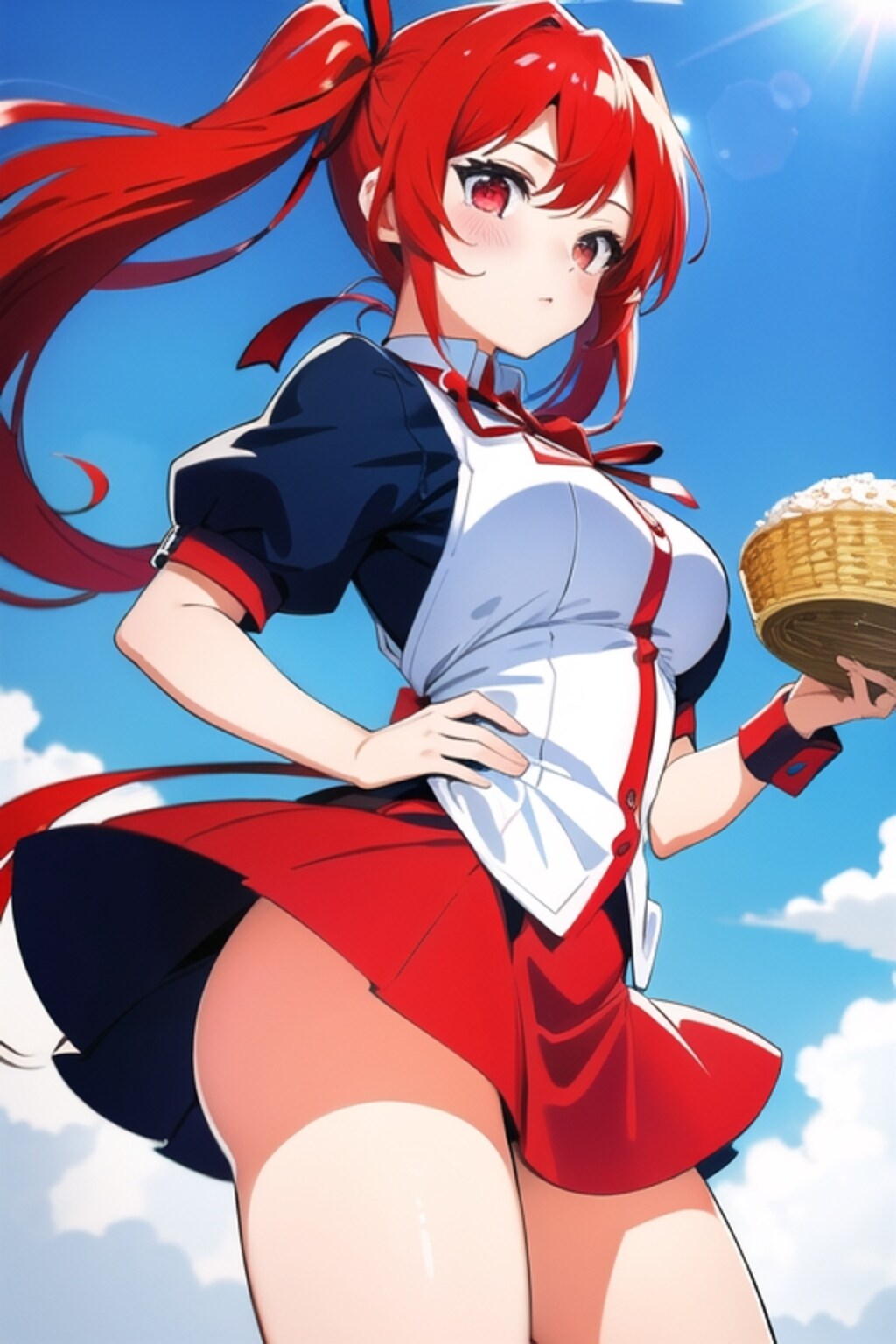 パンチラな空