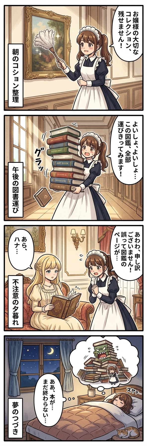 メイドさんの漫画 | の人気AIイラスト・グラビア