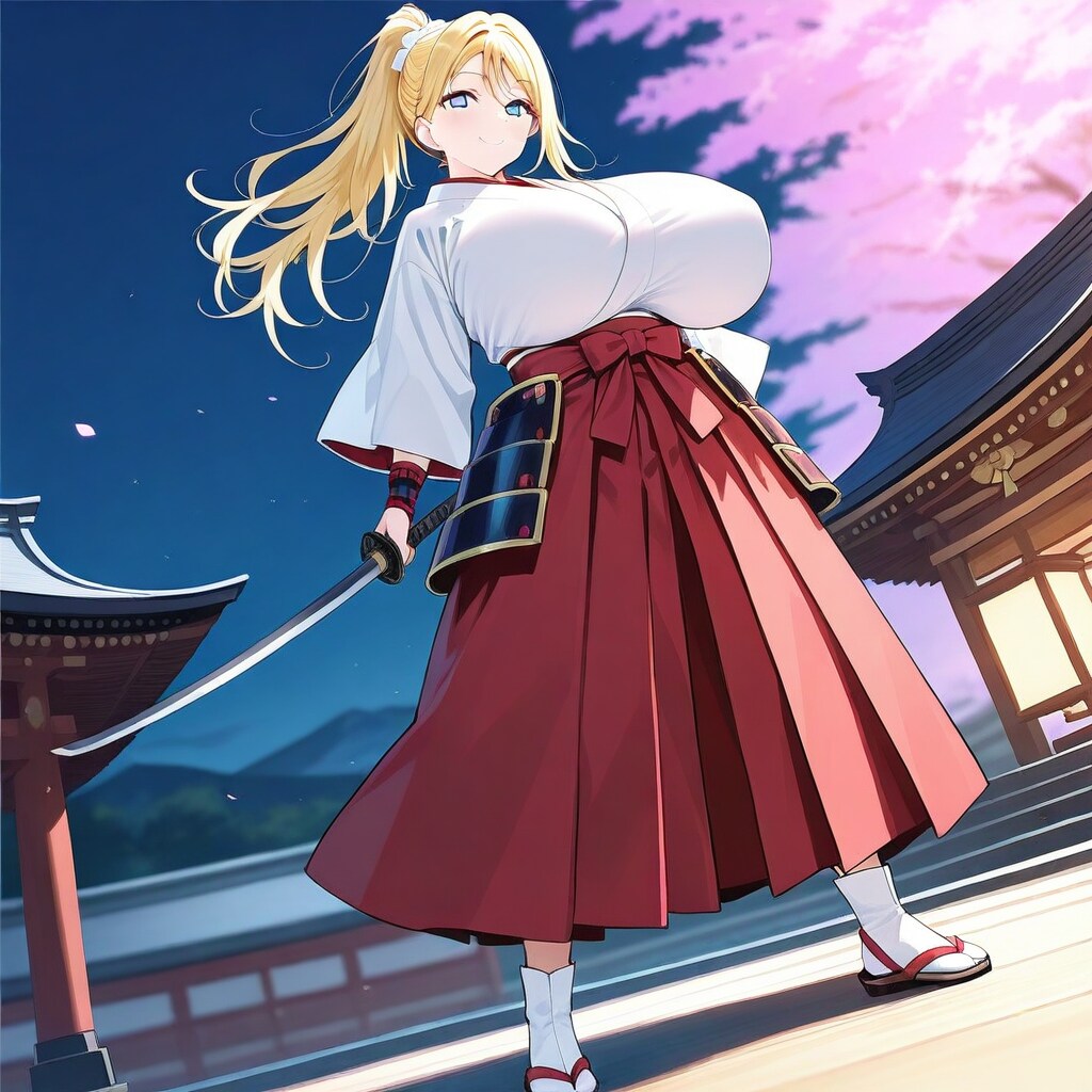 うちの子侍撮影