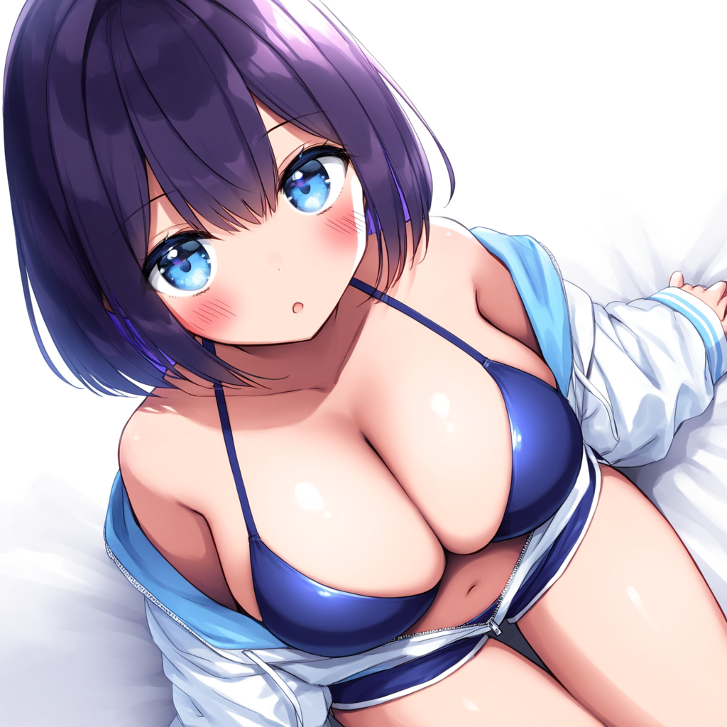 肩出しなアングル2
