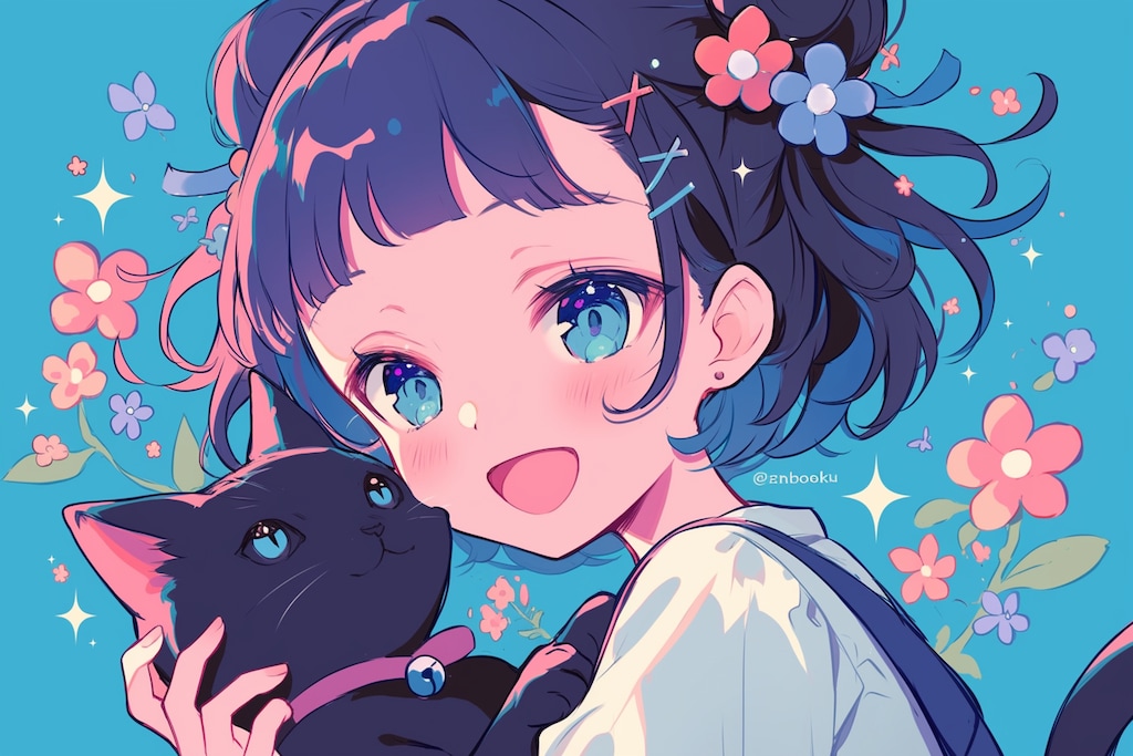 猫🐈とおだんごちゃん🍡✨214