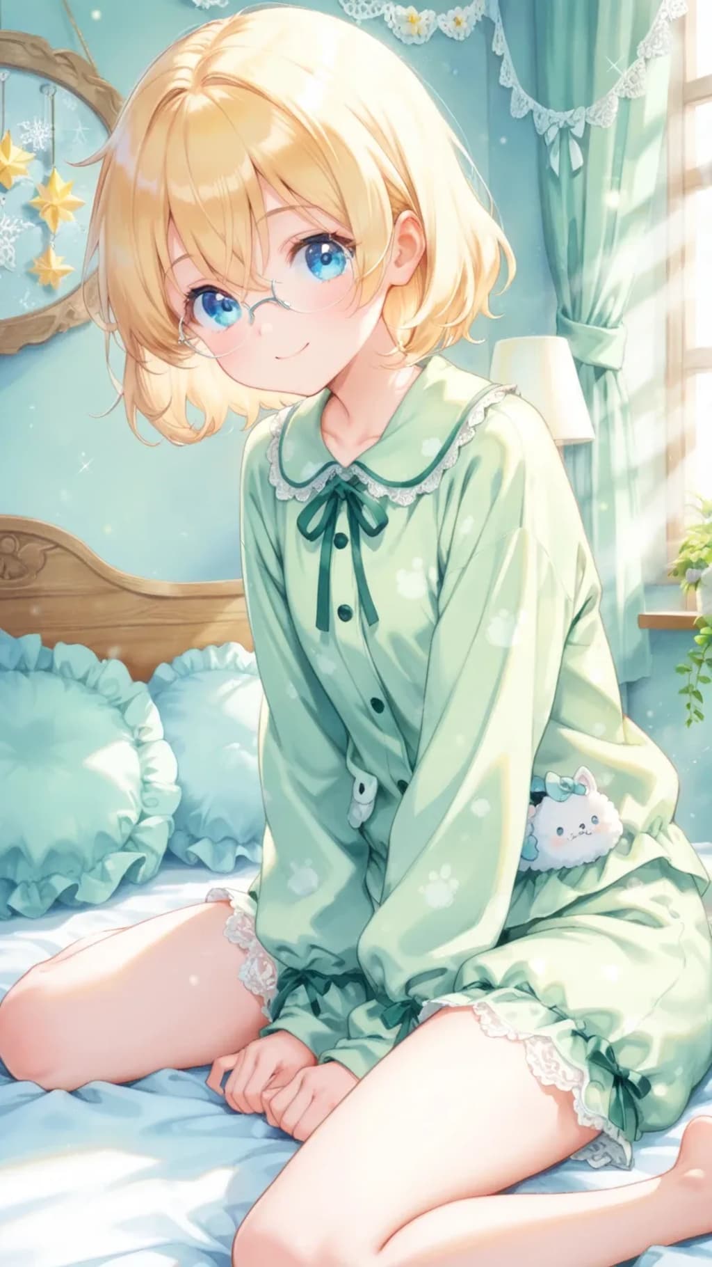 ここが眼鏡の優先席