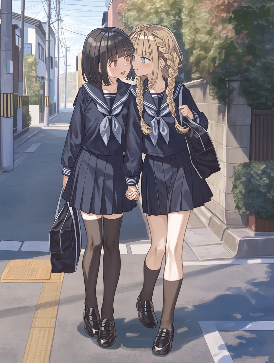 キスしたい二人のJK177