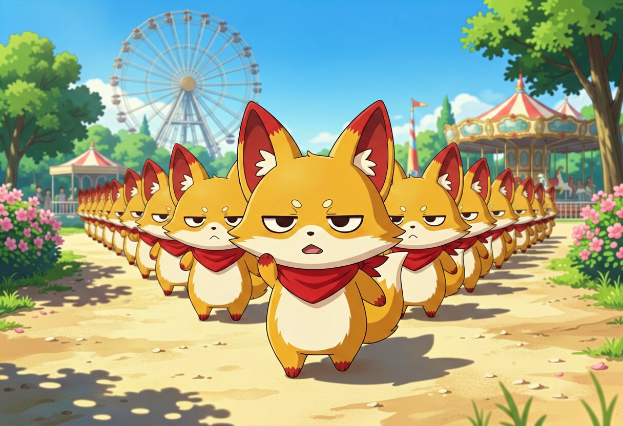 キツネーランド | の人気AIイラスト・グラビア