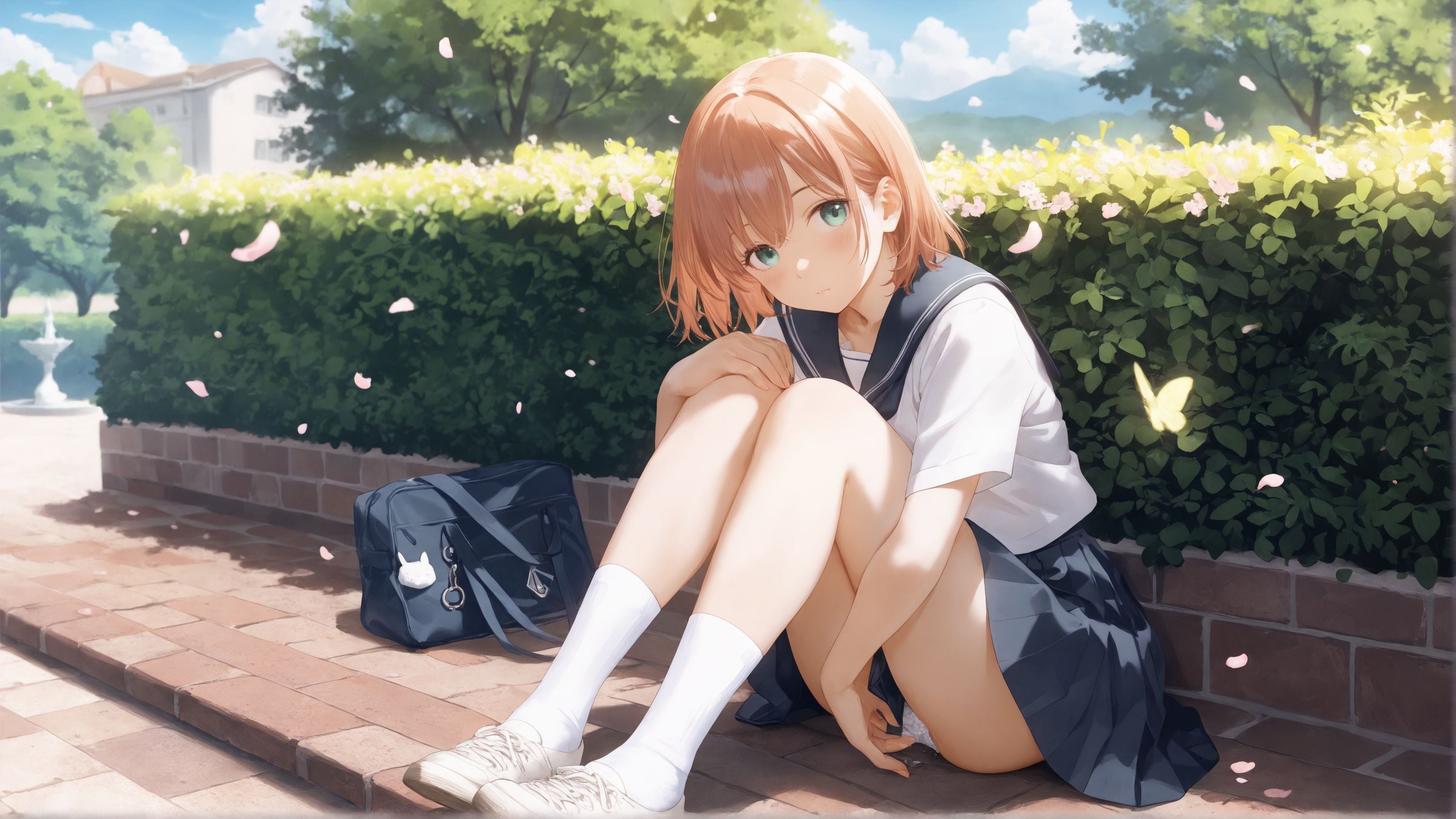 みんなに…バレないように…ドキドキ…さわっちゃおう♡
