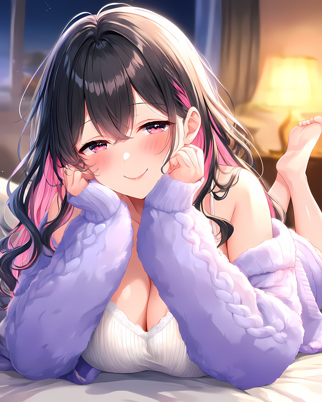 🌙パープルもこもこおやすみ特等席ルーム