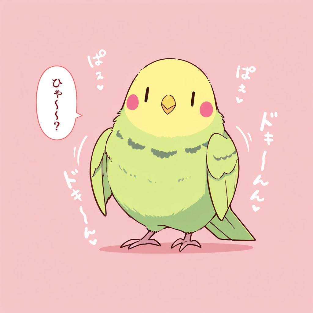 踊るインコ