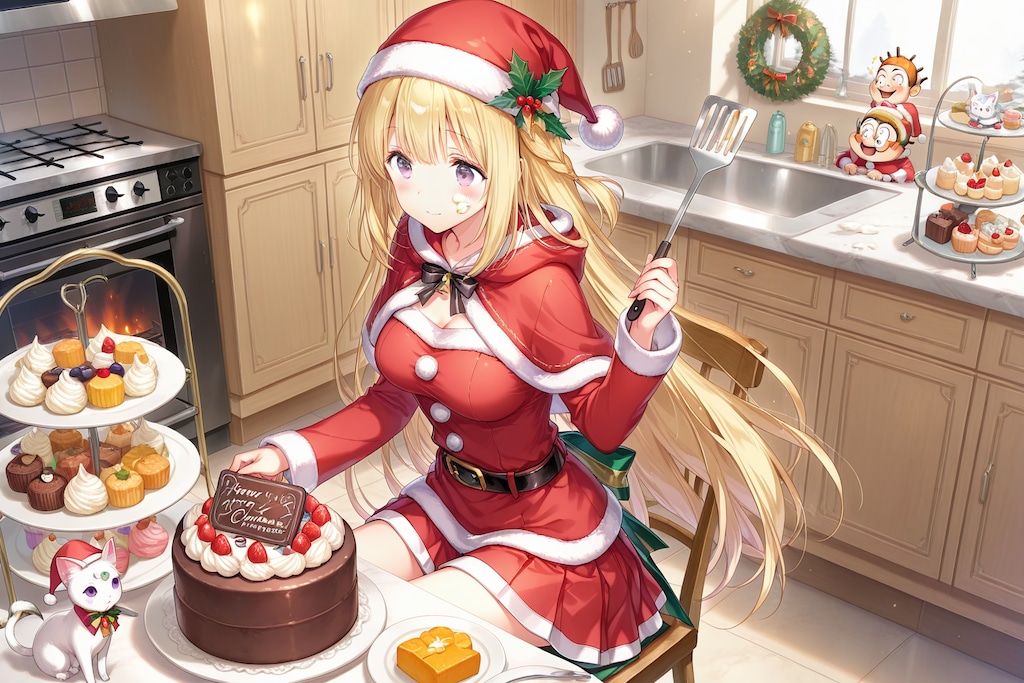 Xmasケーキ試作