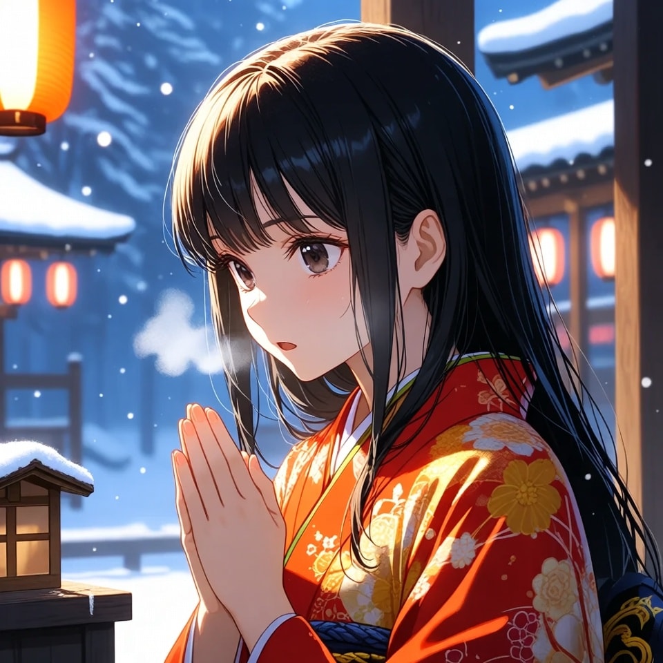 お参り | の人気AIイラスト・グラビア