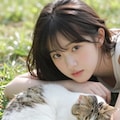 猫とお昼寝 2枚目