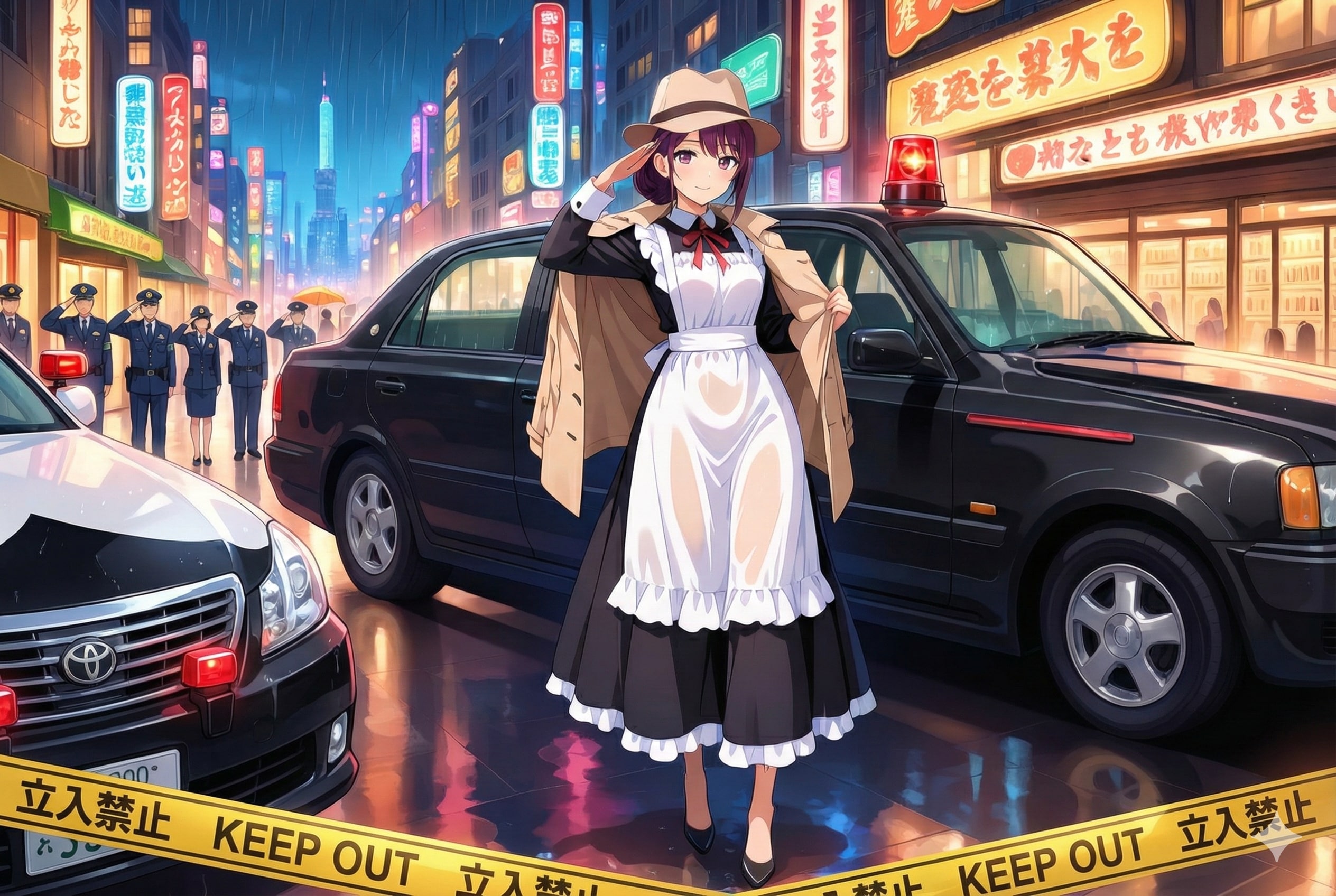 メイド警部 | の人気AIイラスト・グラビア