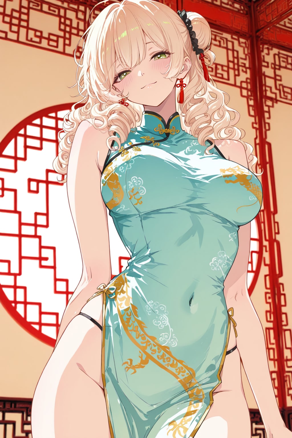 セクシーなチャイナドレス