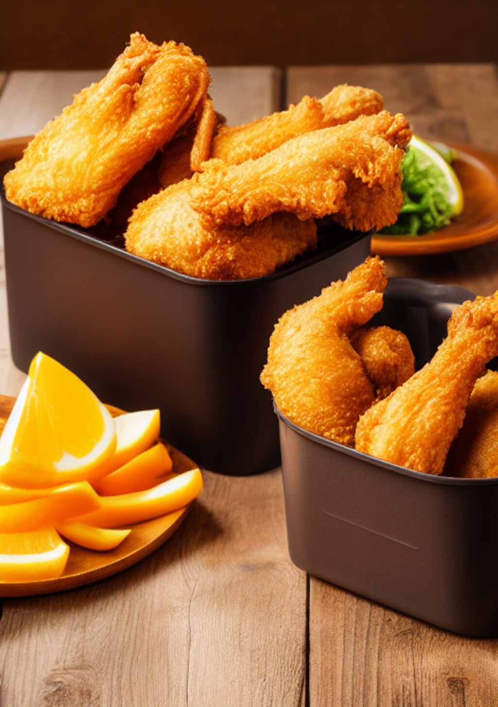 美味しそうなフライドチキン