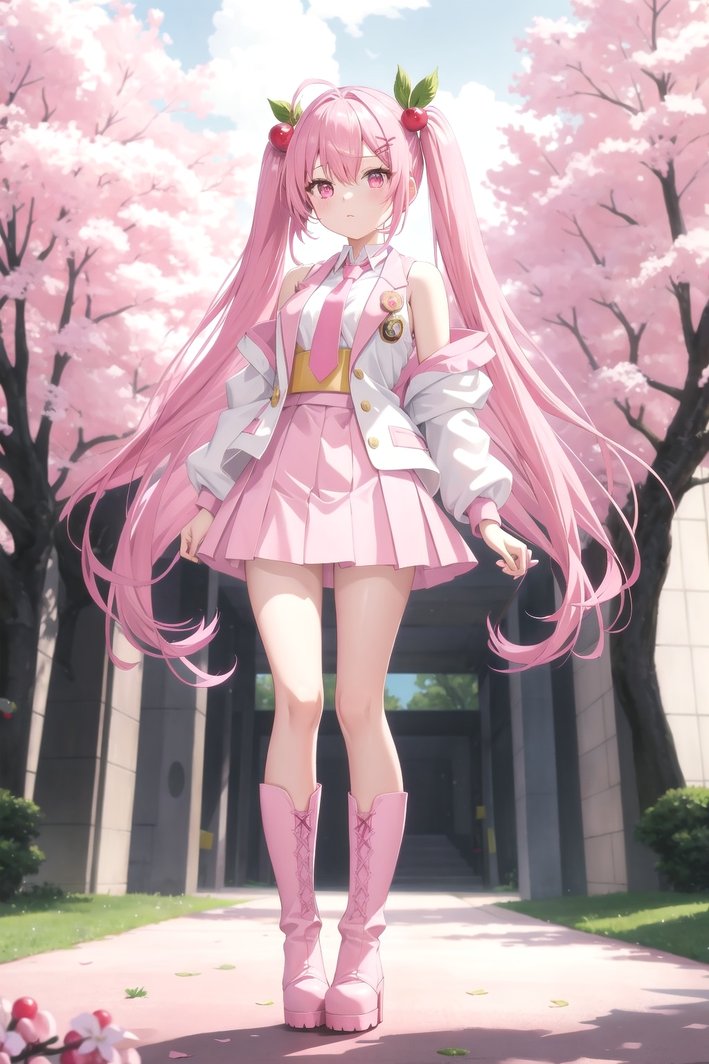 V4B桜ミク 全身ショット